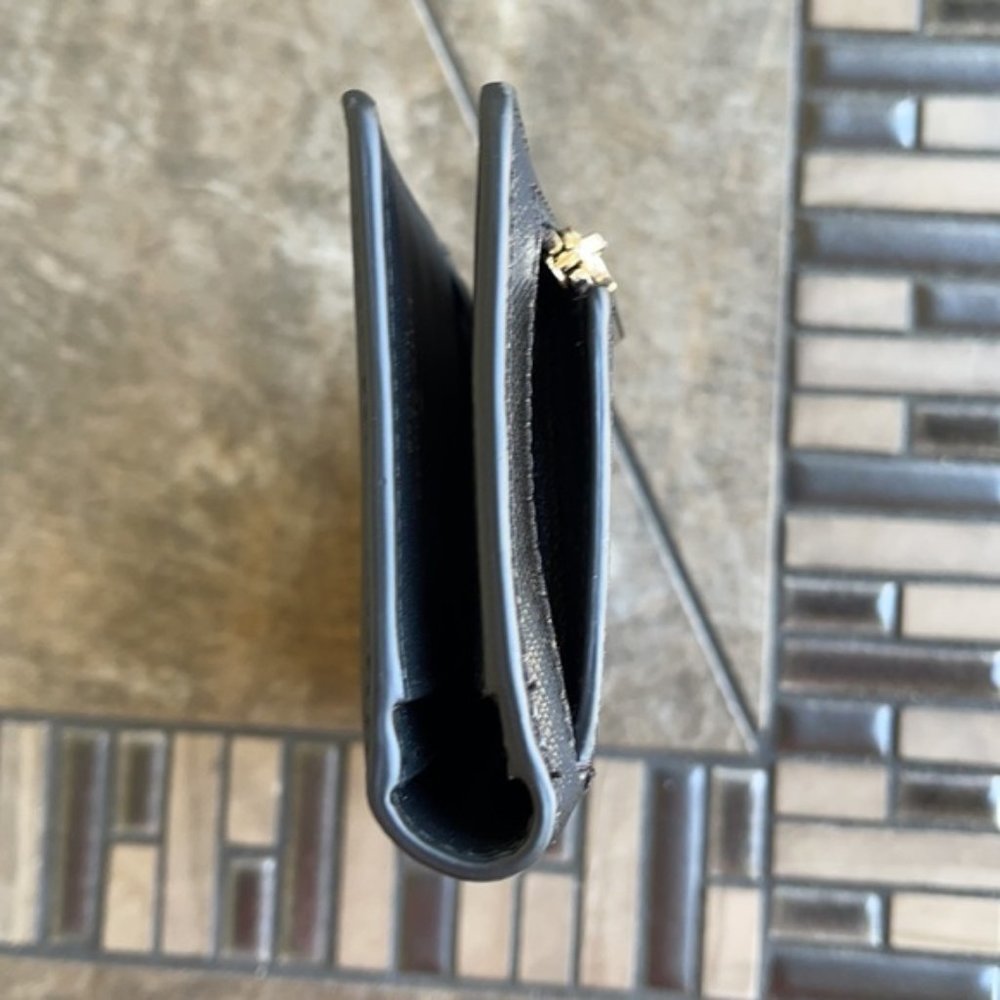 Kate Spade Staci Large Slim Bifold Wallet Black - Picture 6 of 16